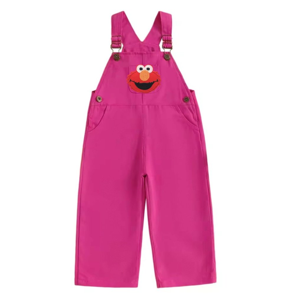Elmo Overalls Elmo Jumpsuit First Birthday Elmo Bodysuit Sesame Street Clothes